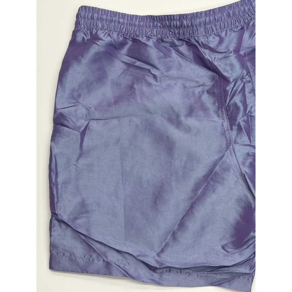 Empyre Mens Iridescent Purple Blue Swim Trunks Shorts Size M - Picture 10 of 10